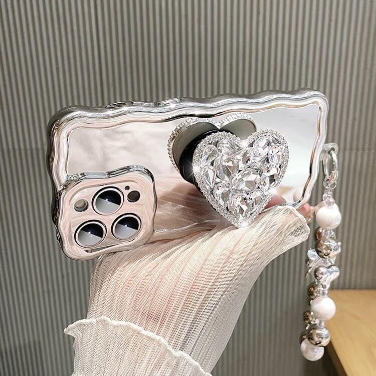 Amazon.com: Designed for iPhone 14 Pro Max Case Luxury Chrome